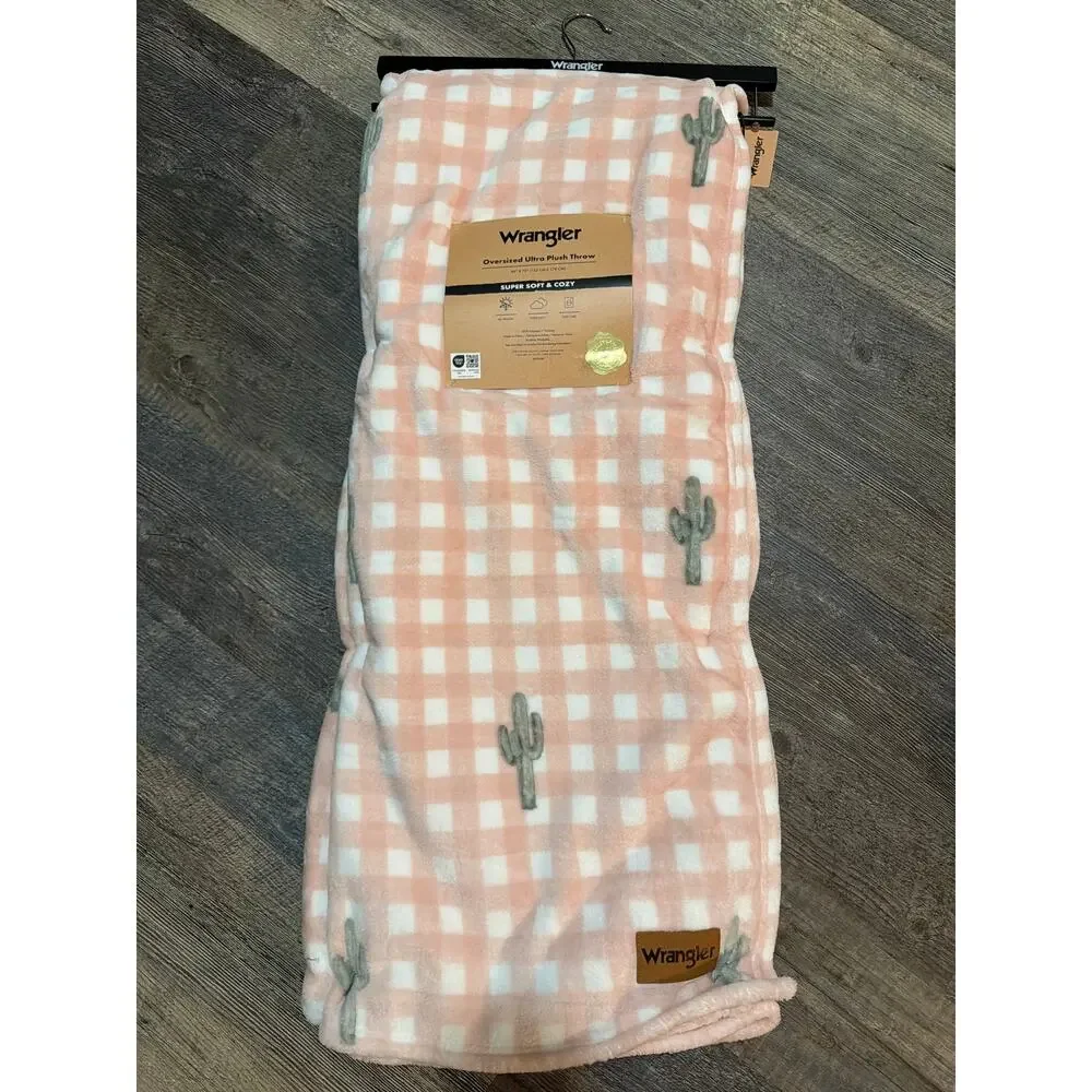 Wrangler cactus gingham